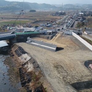 令和3年度　建設　第B-84号　新宿橋下部工築造工事（その2）